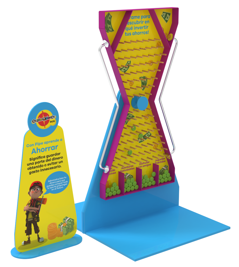 In-Store Experiences, savings display